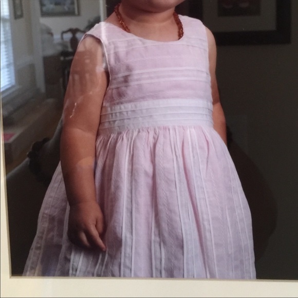 Tommy Hilfiger Girls Pink Sleeveless Summer Dress - Picture 3 of 6